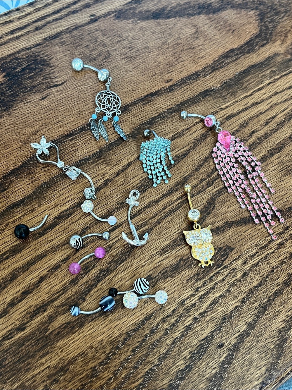 Body jewelry lot